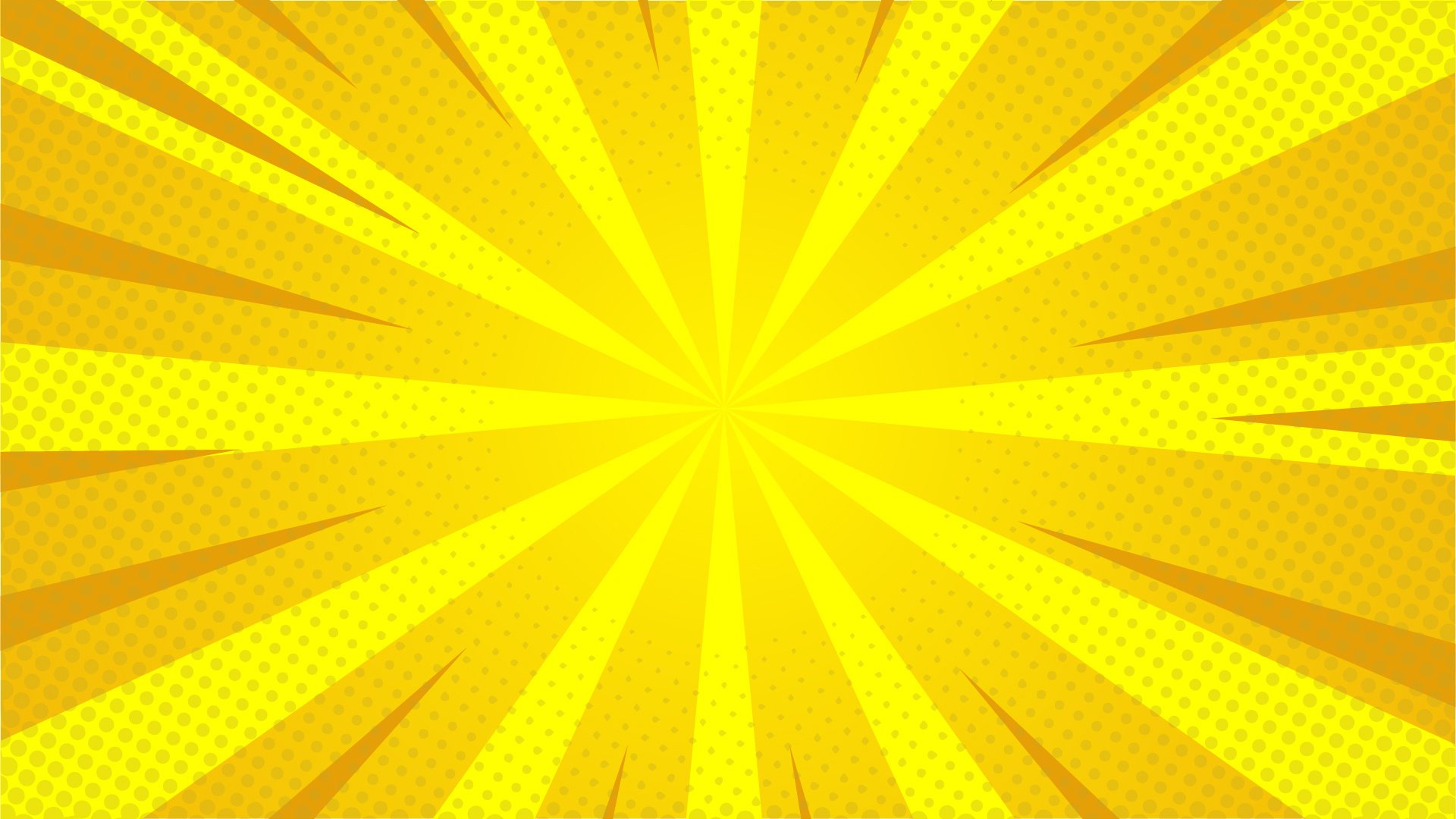 Yellow Comic Background